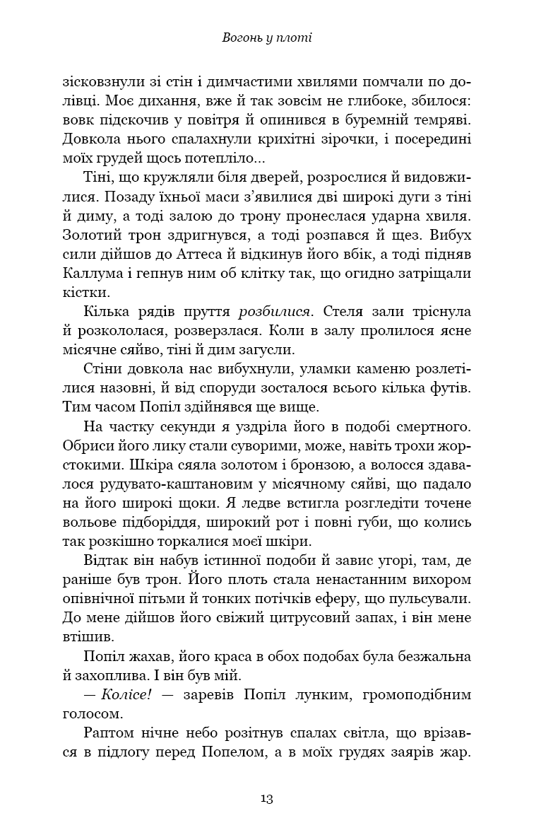 Плоть і вогонь. Книга 3. Вогонь у плоті