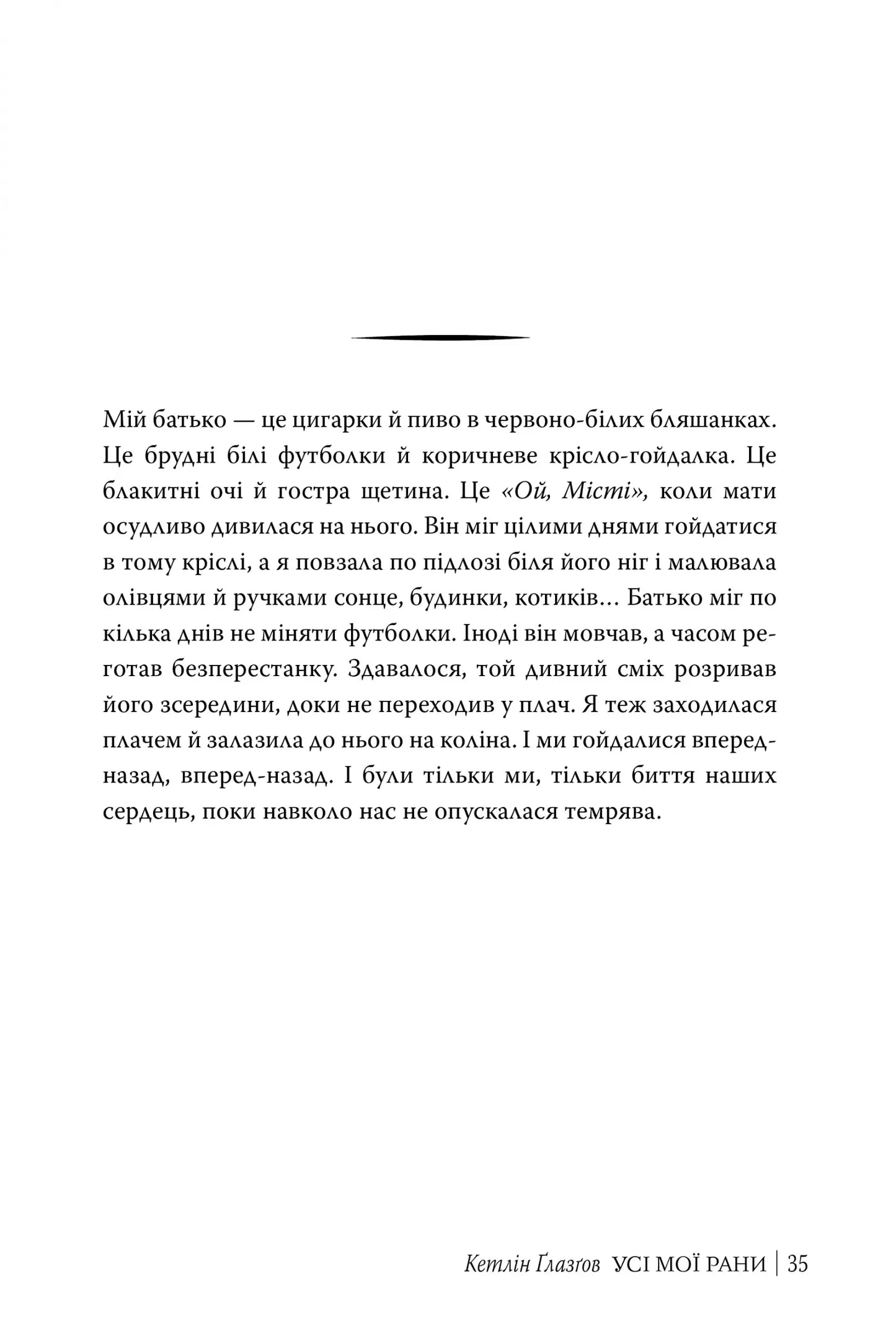 Усі мої рани