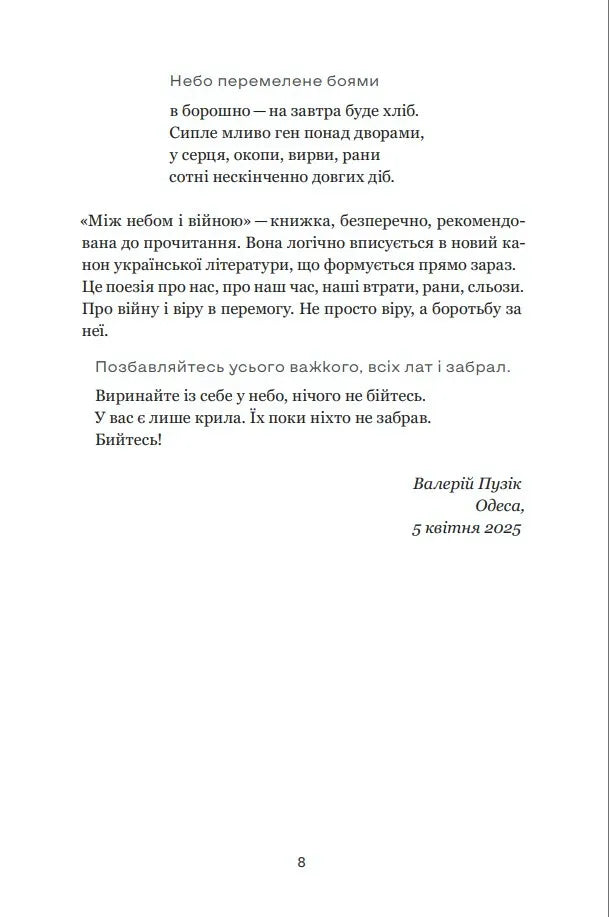 Між небом і війною
