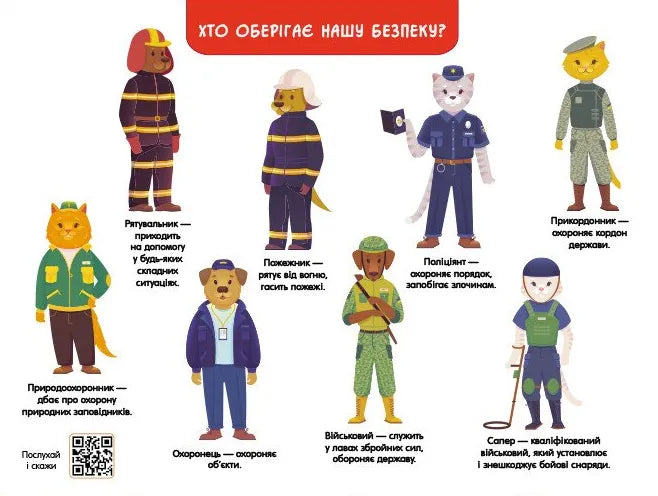 Ура, ми заговорили! Де яка професія?