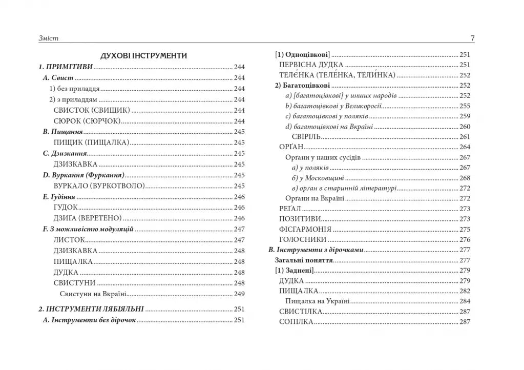 Музичні інструменти українського народу