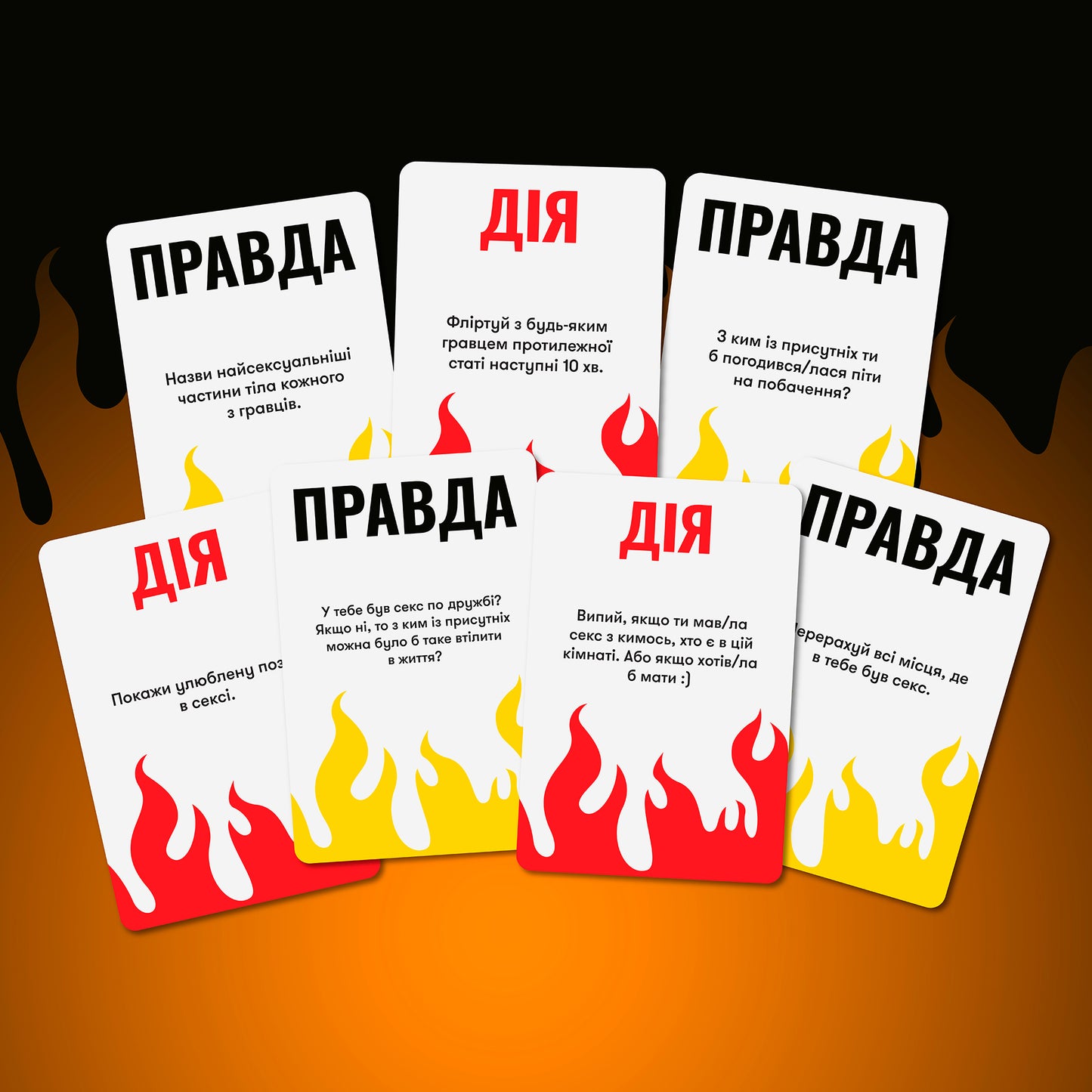 Гра для компанії «Правда або Виклик»
