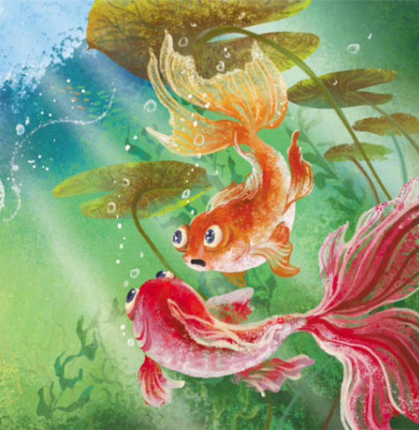 Птах-рибалочка і Весна