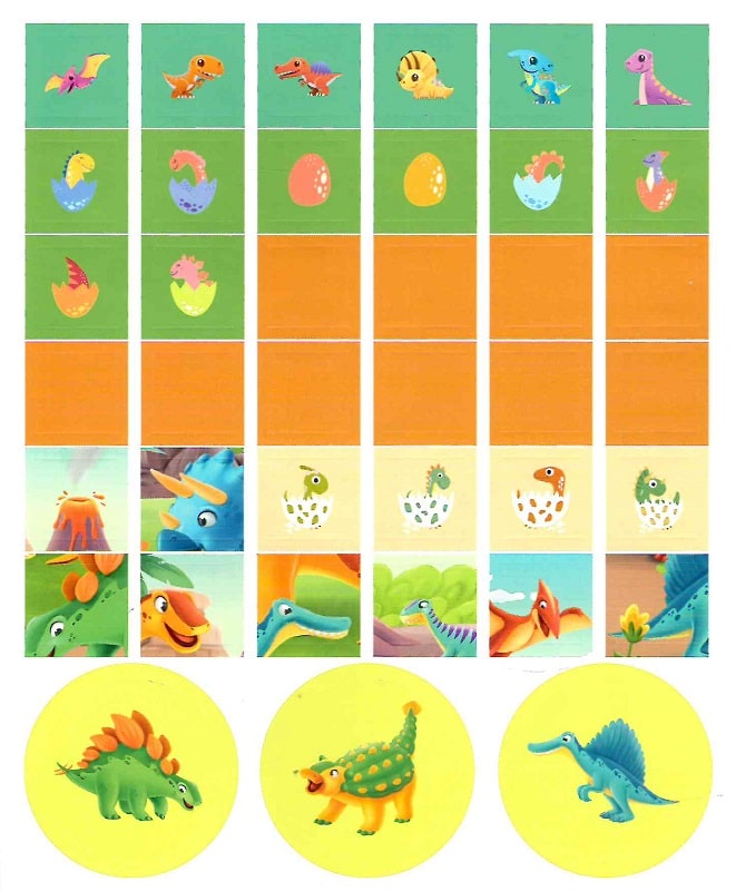 Динозаври. 100 цікавих фактів. 132 наліпки