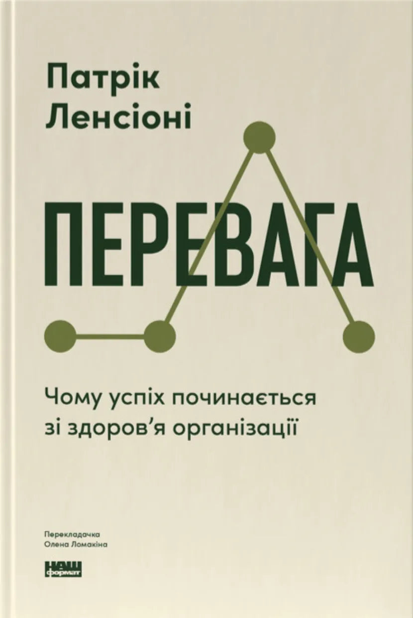 Перевага. Чому успіх починається зі здоров'я організації