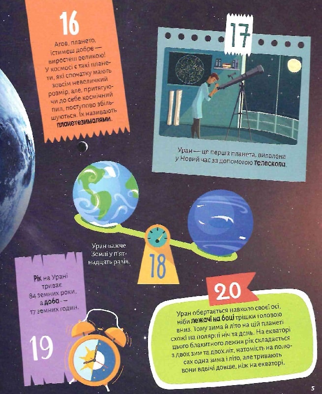 Космос. 100 цікавих фактів